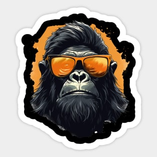 cool gorilla Sticker